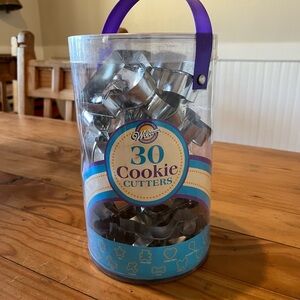 Wilton Silver Cookie Cutters